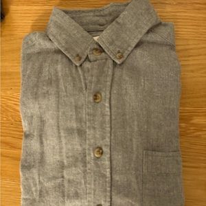 Taylor Stitch Twill Gray Shirt, like new